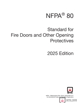 NFPA 80 PDF NFPA 80 PDF